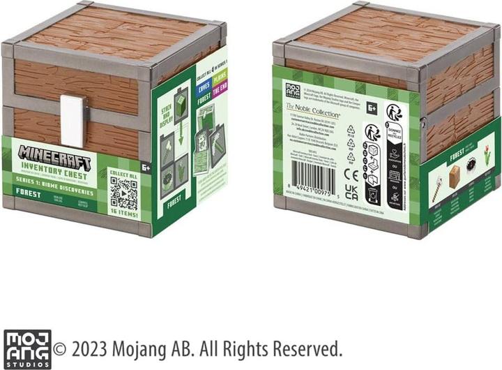 Image du produit Noble Collection Minecraft Loot Chest Forest 10 cm