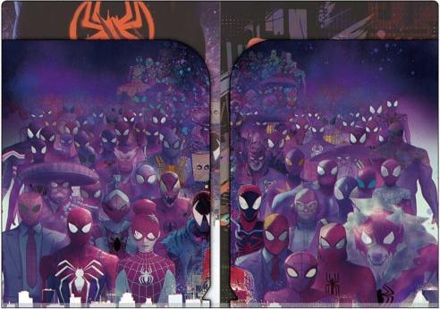 Actual product image Disney Across the Spider-Verse W Pocket Clear File A (1 x)