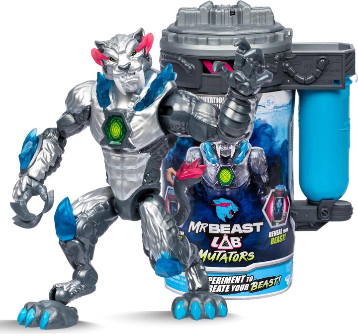 Image du produit Moose MR BEAST LAB Figurines d'action (Mutator) - METALIC PANTHER