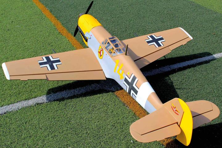 Produktbild Seagull Models SG-Models ) Messerschmitt BF-109 (ME-109) 63,9" MIT elektrischem Einziehfahrwe (Warbird)