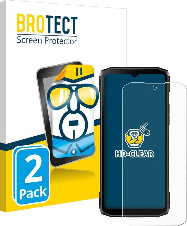Produktbild BROTECT Schutzfolie Displayschutz Klar (2 Stück, ZTE Blade 10 Prime)
