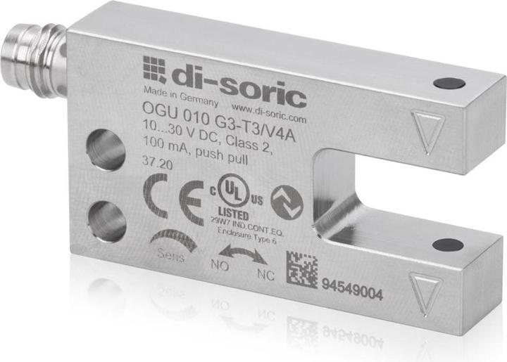 Actual product image Di-Soric Fork light barrier