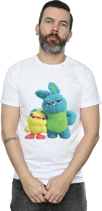 Immagine prodotto Disney Toy Story 4 Ducky And Bunny Maglietta Uomo (4XL)