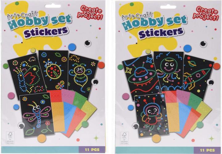 Actual product image Hobby sticker set