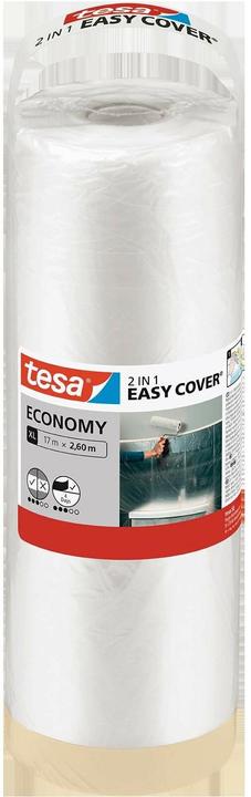 Produktbild tesa EASY COVER Malerfolie ECONOMY Refill Nachfüllrolle (2600 mm)
