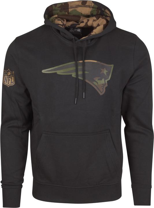 New Era Fleece Hoody - NFL New England Patriots schwarz - L (L)