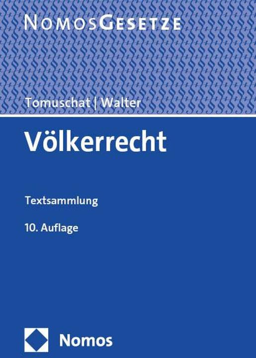 Produktbild Völkerrecht (Deutsch, Christian Walter, Christian Tomuschat, 2024)