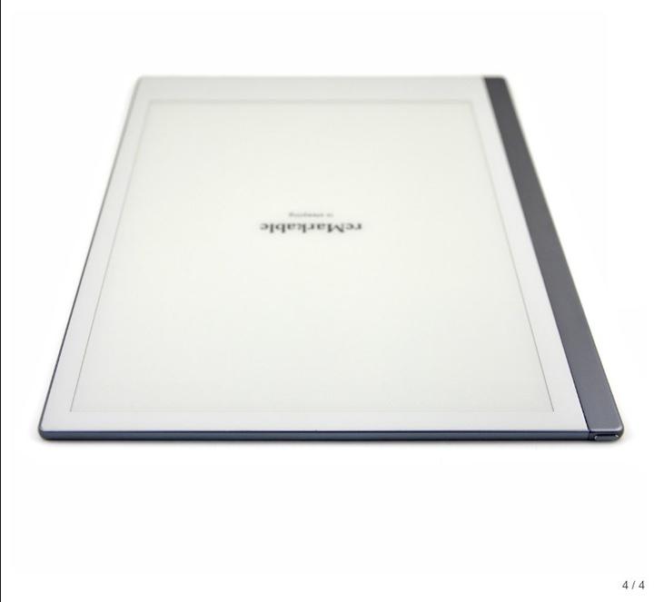 Actual product image reMarkable eReader 2 silver (8 GB, Silver)
