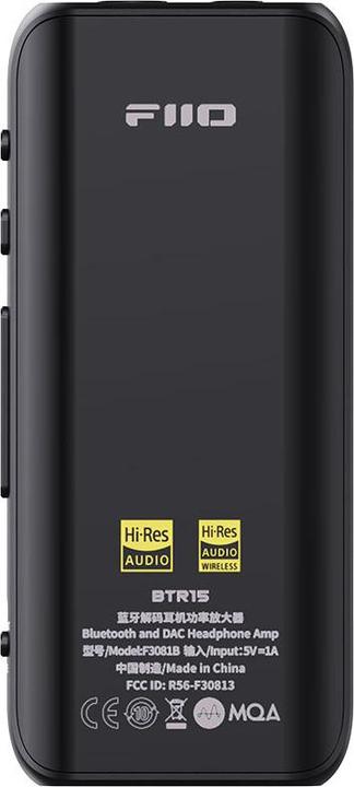 Produktbild FiiO BTR15 (USB-DAC, Display, Gain-Schalter, Mikrofon, Klangregelung, Bluetooth)