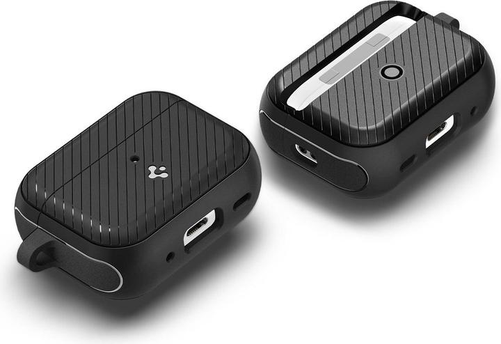Image du produit Spigen MAG ARMOR MAGSAFE Apple AIRPODS PRO 1 / 2 MATTE BLACK (Sac pour écouteurs)