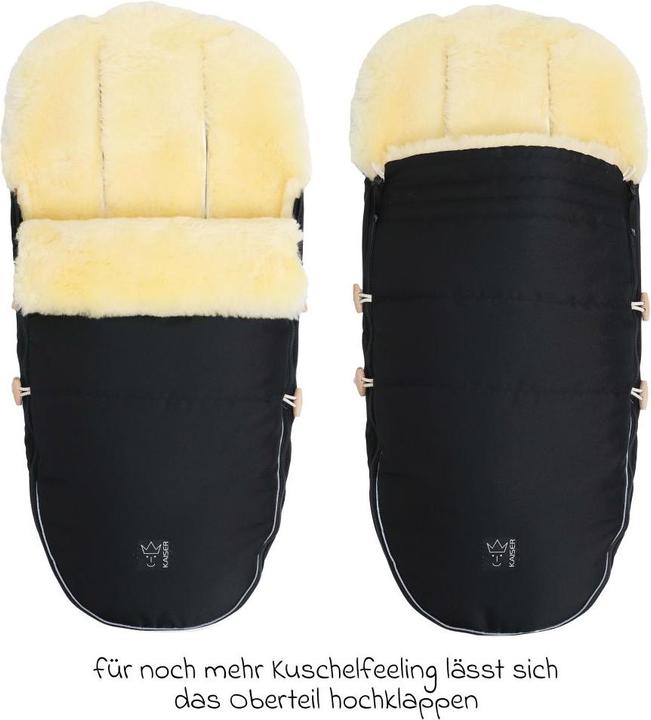 Immagine prodotto Kaiser Fusssäcke für Kinderwagen & Buggys Lammfell-Fusssack Love the Nature für Kinderwagen, Buggy