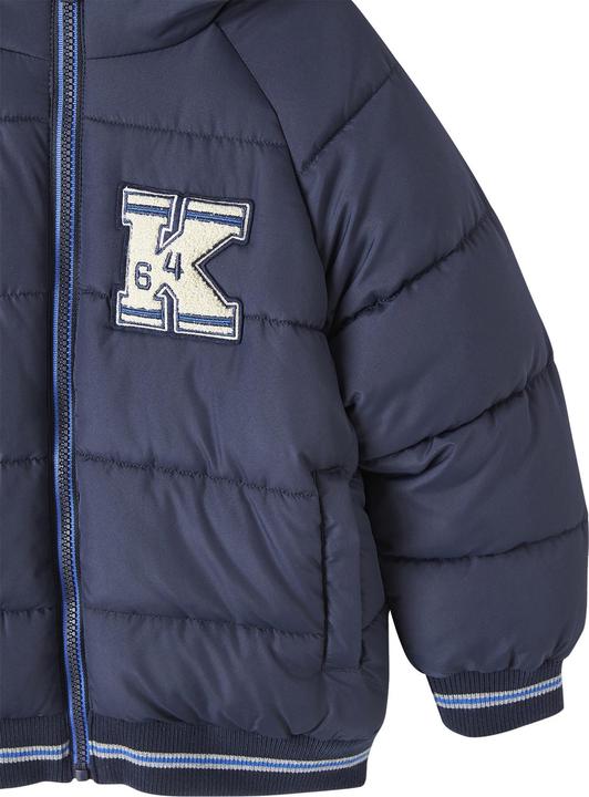 Actual product image Vertbaudet Boys' quilted jacket with fleece lining, recycled polyester (86)