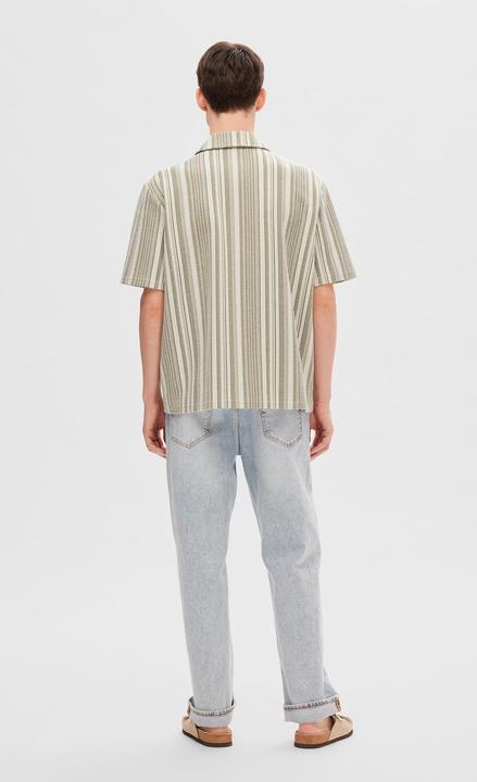 Produktbild Selected Homme Gestreiftes Kurzarmhemd (M)
