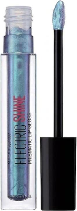 Image du produit Maybelline New York Electrio Shine Gloss à lèvres prismatique 165 bleu électrique 5ml (165 Bleu électrique)