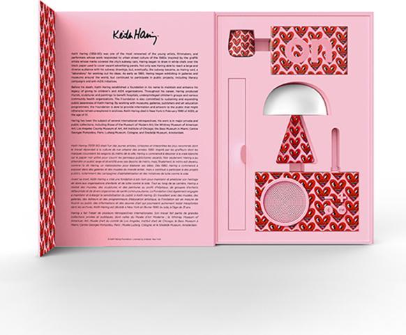 Produktbild Lexon Keith Haring Heart Edition Gift Set