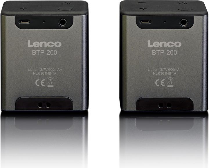 Actual product image Lenco Btp-200 (8 h, Rechargeable battery operated)