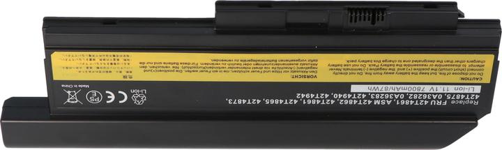 Image du produit AccuCell Akku LENOVO ThinkPad X220 Akku, ThinkPad X220i, X220s (9 cellules, 7800 mAh)