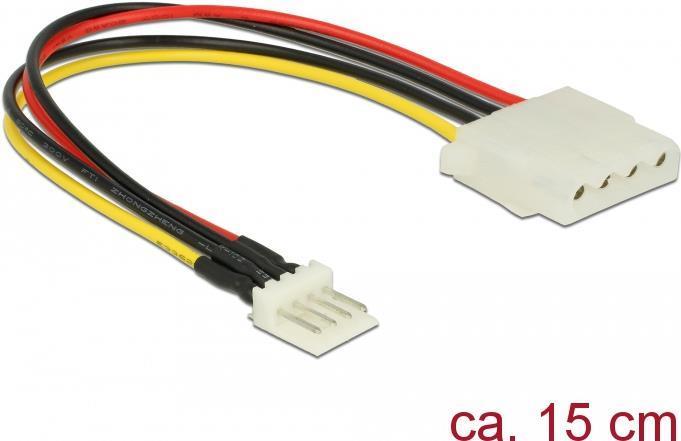 Produktbild Delock Netzteil interne Stromversorgung, 4-polig (W) bis 4-Pin-Mini-Stromversorgungsstecker (M)