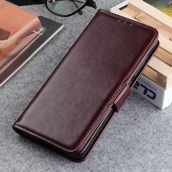Actual product image MU Classic Crazy Horse Leather Bookcover Series (OnePlus North)