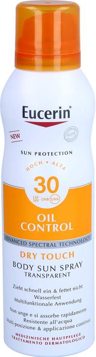Eucerin SUN Oil Control (Sonnenspray, SPF 30, 200 ml, 150 g)