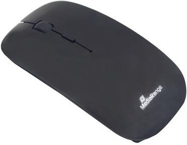 Produktbild MediaRange OPTISCHE MAUS KABELLOS MROS215 silent Klick schwarz (Kabellos)
