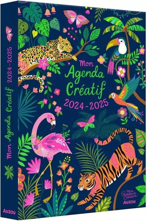 Produktbild Auzou France Mon agenda créatif 2024-2025 : avec des stickers inclus! (Französisch)