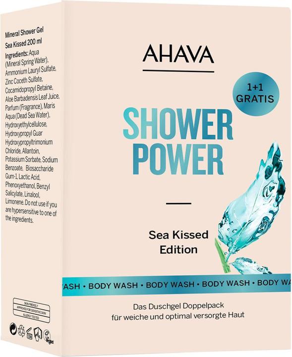 Actual product image Ahava Shower Power Sea Kissed Edition Duo Kit (400 ml)