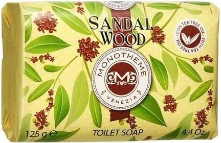 Produktbild Monotheme Venezia Sandal Wood Toilet Soap 125g (Hartseife)
