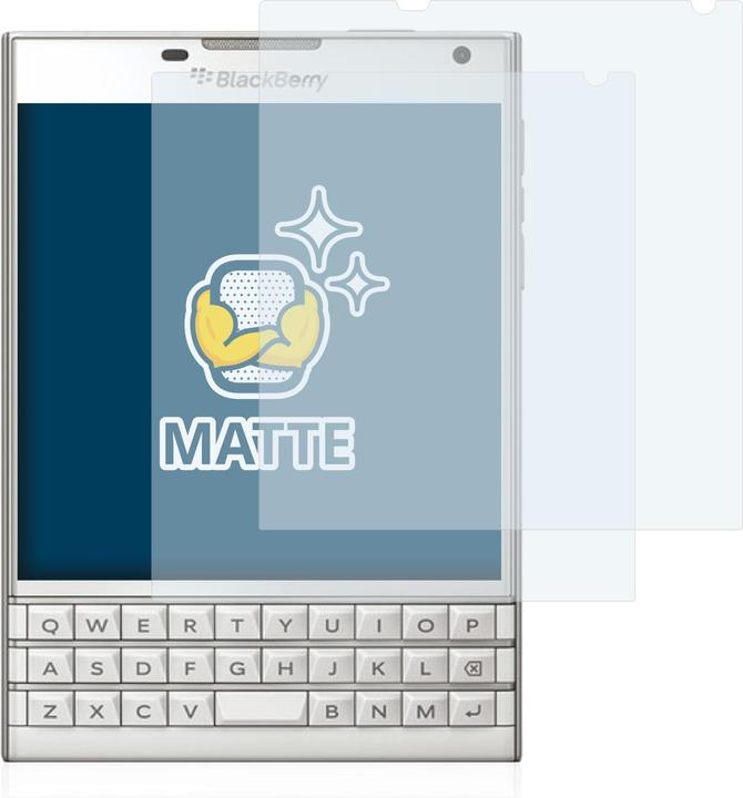 Produktbild BROTECT Entspiegelungsfolie Displayschutz Displayschutzfolie Folie Matt (2 Stück, Blackberry Passport)