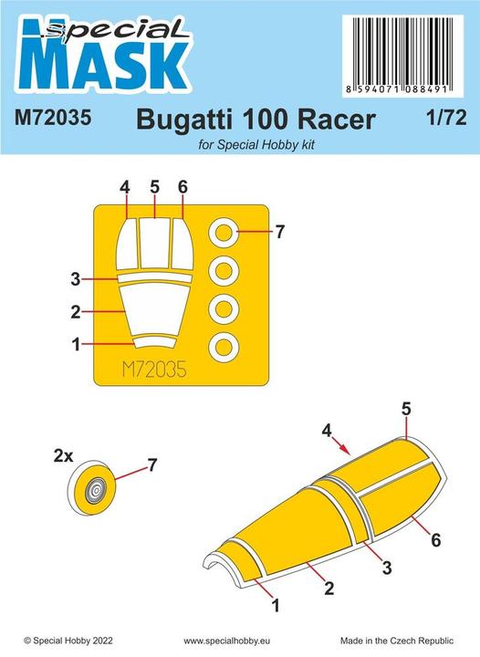 Image du produit Special Hobby Bugatti 100 MASK