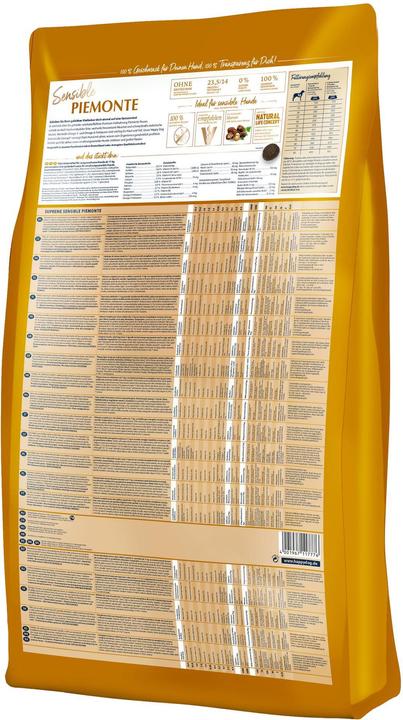Produktbild Happy Dog Supreme Sensible Piemonte (Adult, 1 Stk., 10000 g)