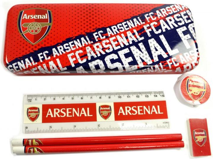 Arsenal FC SchreibwarenSet Wappen Blech (1 Stk.)