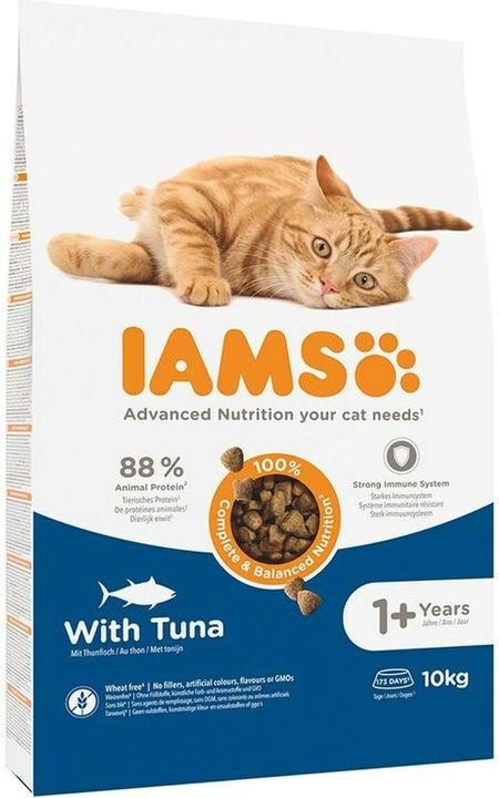 Actual product image Iams Advanced Nutrition Cat Adult Tuna - dry cat food - 10 kg (Adult, 1 pcs., 10000 g)