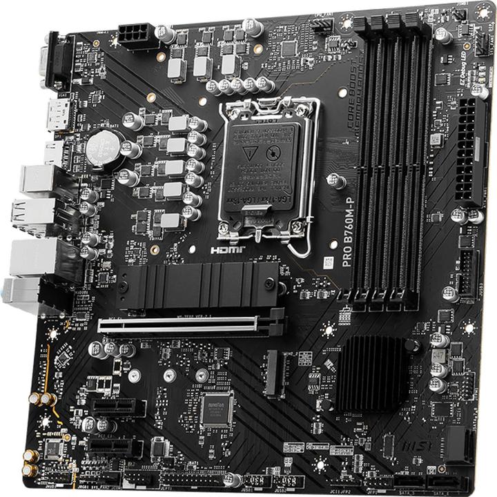 Image du produit MSI PRO B760M-P (LGA 1700, Intel B760, mATX)