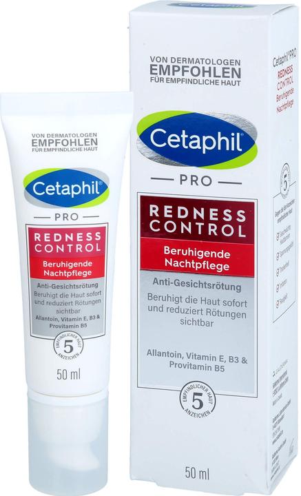Immagine prodotto Cetaphil Pro RednessControl Trattamento Notte Lenitivo, 50 ml Crema (50 ml, Crema notte)