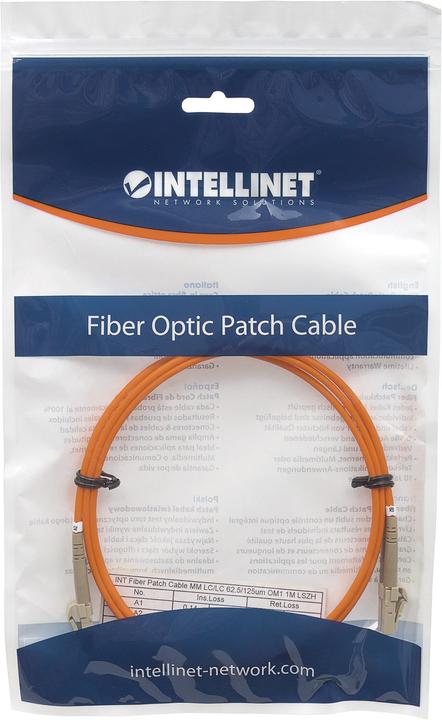 Produktbild Intellinet LWL Anschlusskabel LC/LC Multimode OM1 (CAT6, 1 m)