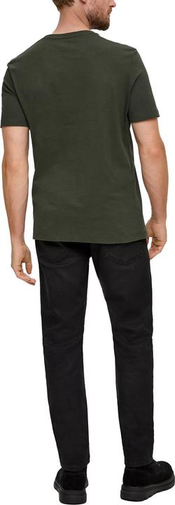 Produktbild S.Oliver T-Shirt Casual Bequem sitzend Logo T-Shirt (XXL)
