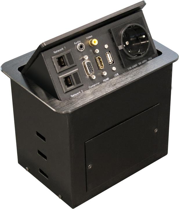 equip Montage sur table (8 x, USB)