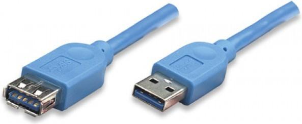 Produktbild Techly USB3.0 Verlängerungskabel Stecker/Buchse TypA (1 m, USB 3.0)