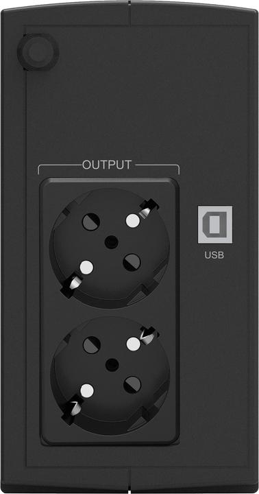 Actual product image Powerwalker UPS VI 650 SB Schuko Line Interacte (650 VA, 360 W, Line-interactive UPS)