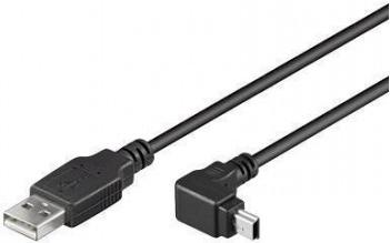 Immagine prodotto Techly Cavo USB 2.0, da spina A a spina mini B bw (1.80 m, USB 2.0)