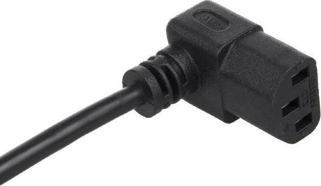Actual product image Maclean Cable zasilający Cable zasilający, kątowy, 3 pin, wtyk EU,, MCTV-851 (1.50 m)