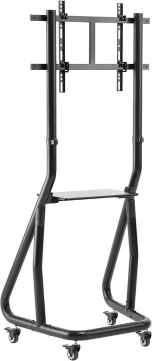 Actual product image Neomounts NS-M3600BLACK is a mobile floor stand for flat screen TVs up to. (Universal, 80", 80 kg)