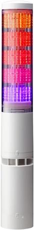Actual product image Patlite Signal tower LA6-5DTNWB-RYGBC 21 colors 11 tones