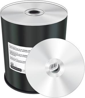 Actual product image MediaRange CD-R fully printable (100 x)