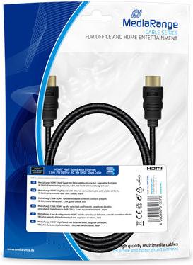 Actual product image MediaRange HDMI - HDMI (1 m, HDMI)