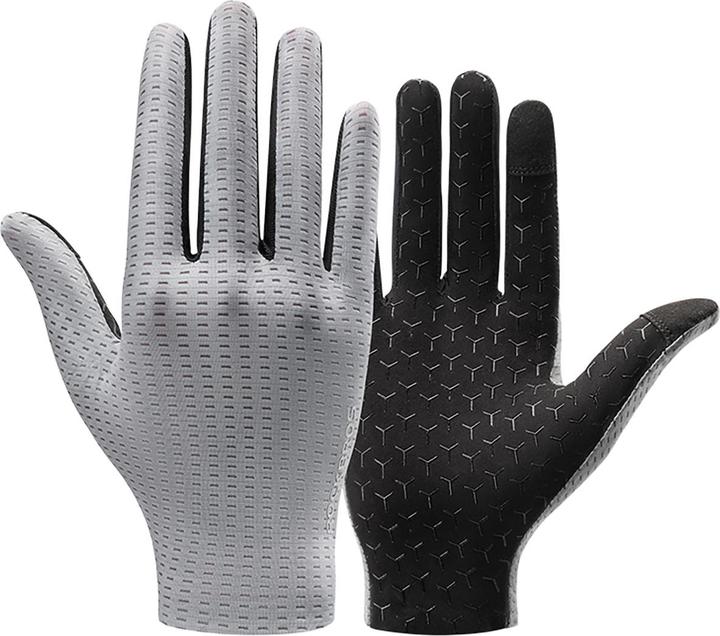 Produktbild Rockbros Breathable Full Finger Cycling Gloves, Size: XL - Gray (XL)