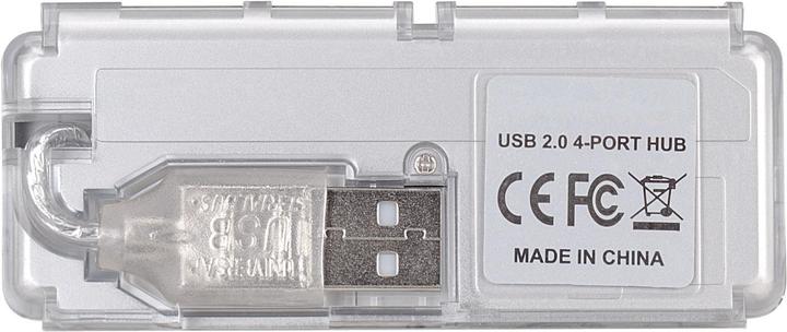 Produktbild Techly USB 2.0 Mini Hub, 4-Port (USB-A, 4 Ports)