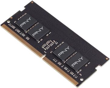 Produktbild PNY SO DDR4 PC 2666 CL19 non ECC (1 x 16GB, 2666 MHz, DDR4-RAM, SO-DIMM)