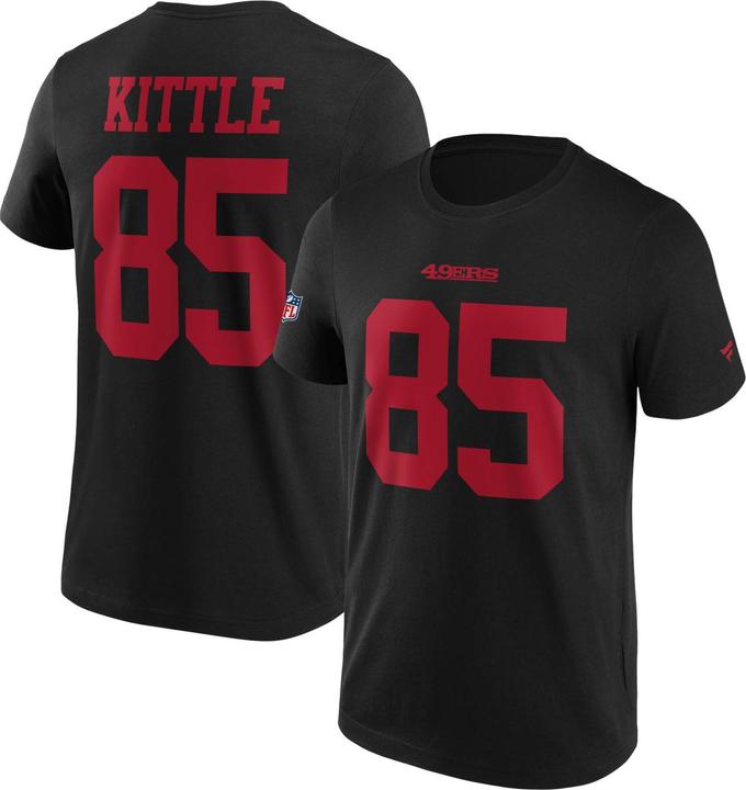 Actual product image Fanatics NFL San Francisco 49ers Shirt #85 George Kittle - XXL (XXL)
